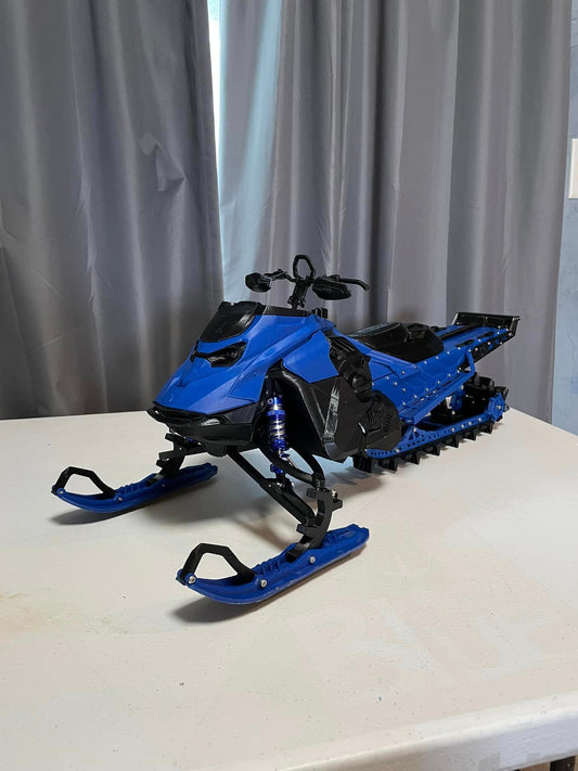 Skeeride 2 RC Snowmobile - G5 Skidoo 154 skid